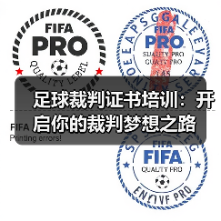 足球裁判证书培训:开启你的裁判梦想之路(图1) 足球裁判证书培训:开启你的裁判梦想之路(图1)