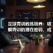 足球青训教练培养:破解青训的潜在密码,成就未来巨星(图4) 足球青训教练培养:破解青训的潜在密码,成就未来巨星(图4)