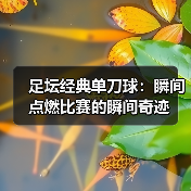 足坛经典单刀球：瞬间点燃比赛的瞬间奇迹（图2）