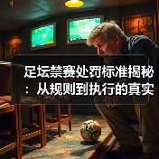 足坛禁赛处罚标准揭秘：从规则到执行的真实内幕（图1）