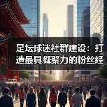 足坛球迷社群建设：打造最具凝聚力的粉丝经济引擎（图3）