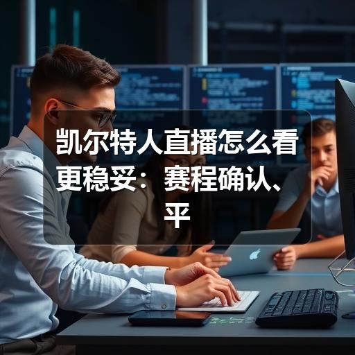 凯尔特人直播怎么看更稳妥:赛程确认、平台选择与观赛提醒