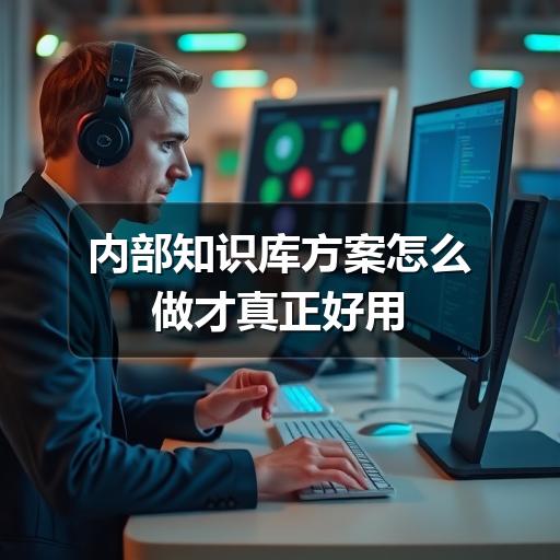 内部知识库方案怎么做才真正好用
