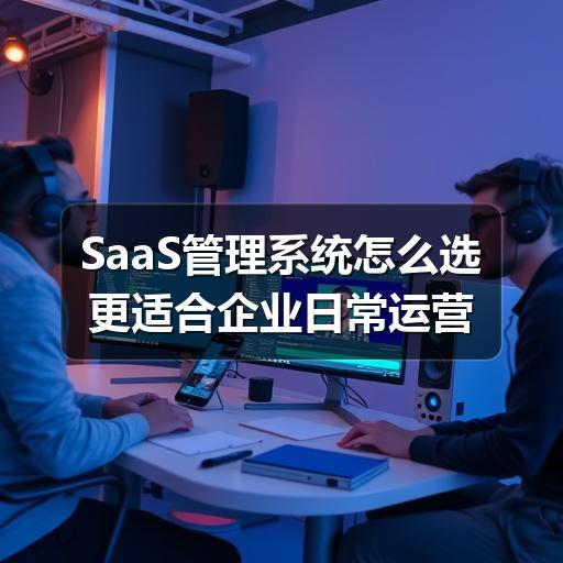 SaaS管理系统怎么选更适合企业日常运营