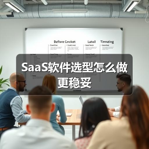 SaaS软件选型怎么做更稳妥