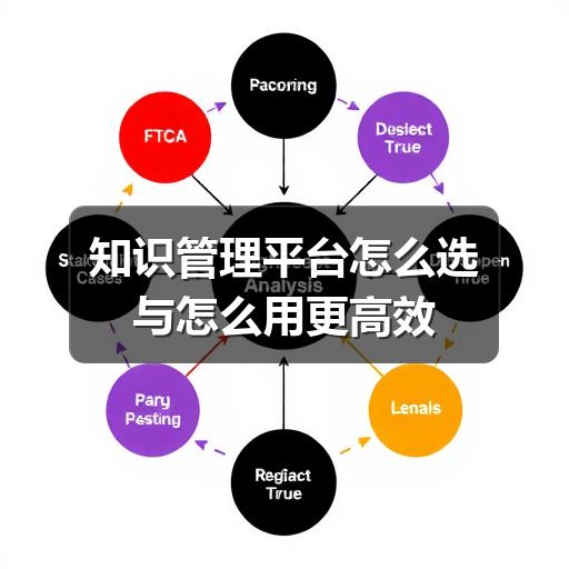 知识管理平台怎么选与怎么用更高效