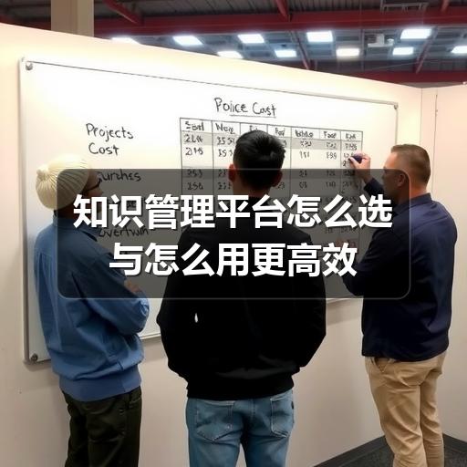 知识管理平台怎么选与怎么用更高效