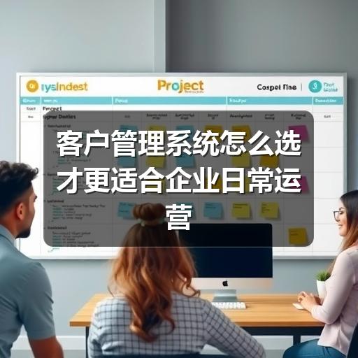 客户管理系统怎么选才更适合企业日常运营