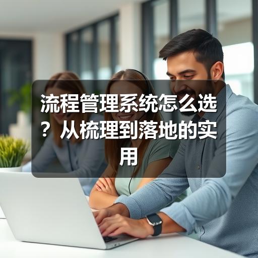 流程管理系统怎么选?从梳理到落地的实用指南