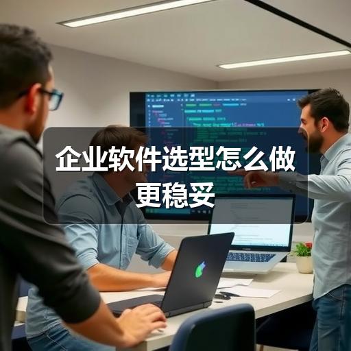 企业软件选型怎么做更稳妥