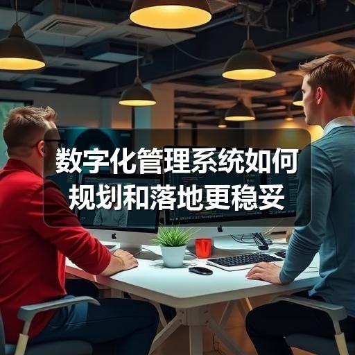 数字化管理系统如何规划和落地更稳妥