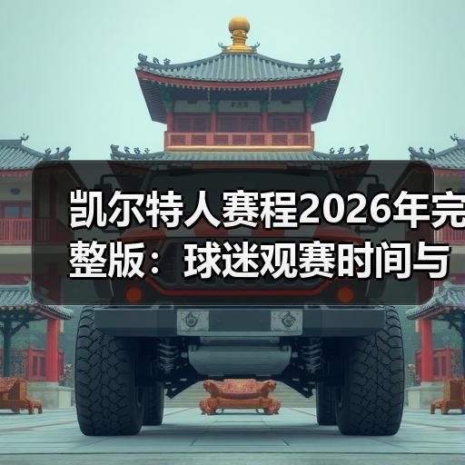 凯尔特人赛程2026年完整版：球迷观赛时间与重点对阵指南