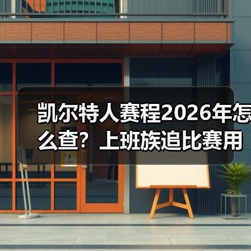 凯尔特人赛程2026年怎么查？上班族追比赛用这几种方法最省时