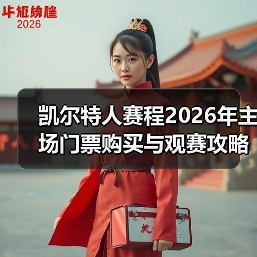 凯尔特人赛程2026年主场门票购买与观赛攻略