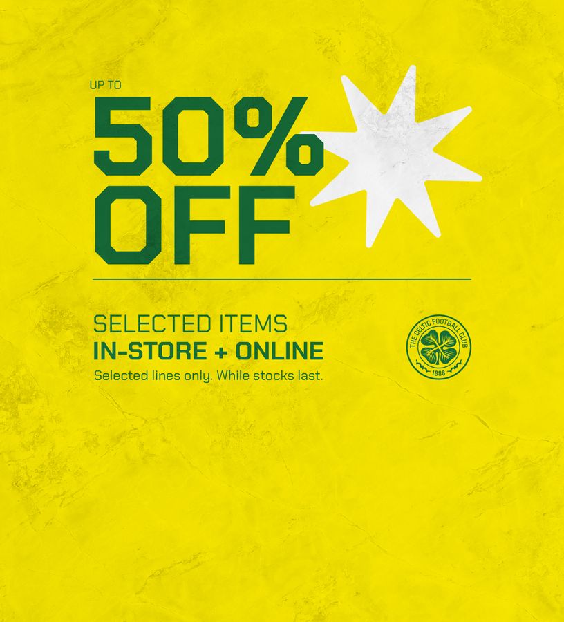 圣诞后必抢！凯尔特人官方商店开启年终大促，精选商品直降50%！